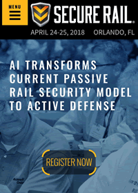 Charles L Butler will present "AI Transforms Current Passive Rail Security Model to Active Defense"